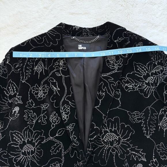 NWT!!! The  Kooples women velvet jacket size 38 FR or 8US Retail 645$ - Picture 8 of 12